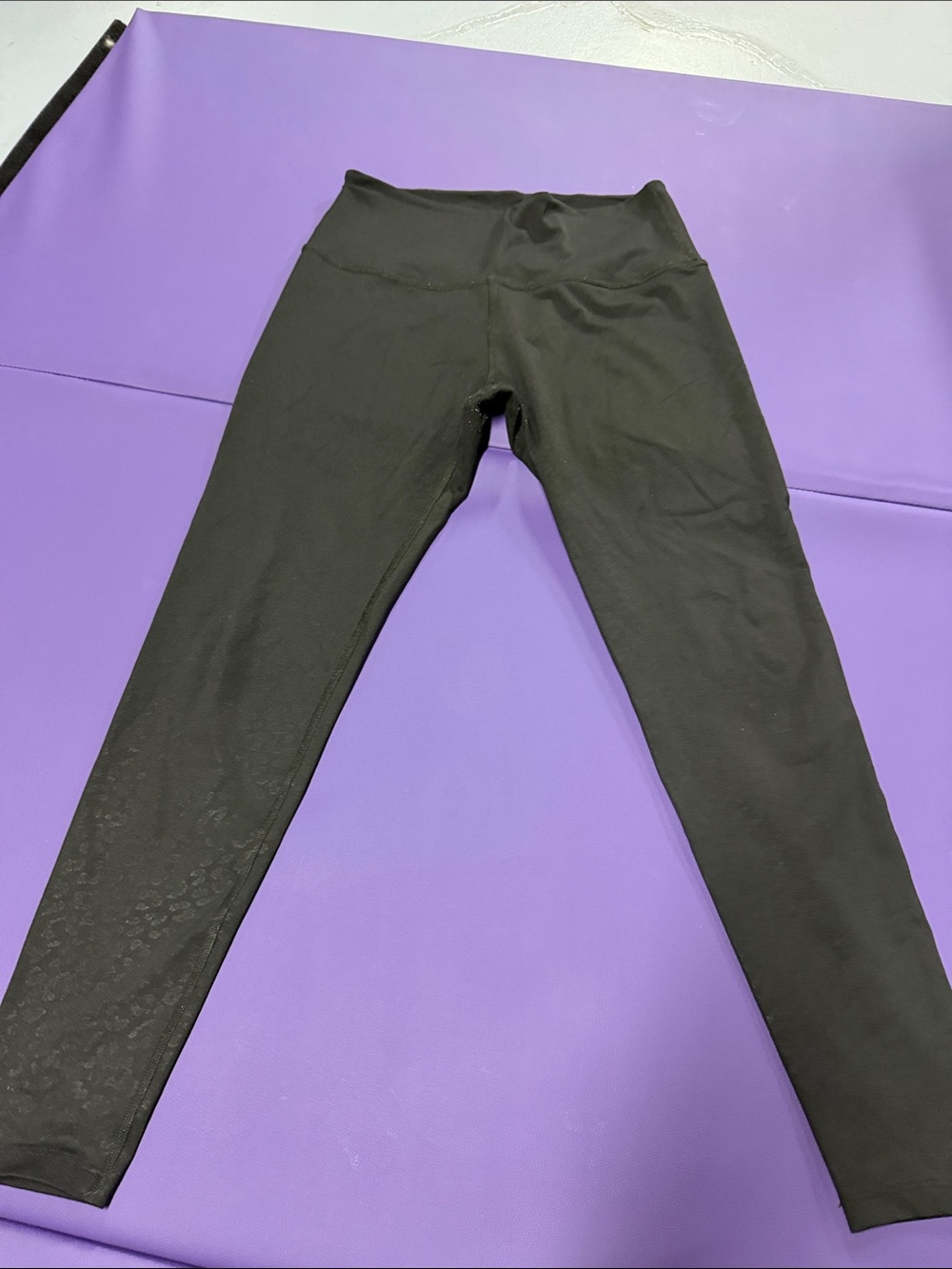 Beyond Yoga Girls' Black Leggings - Solid Black